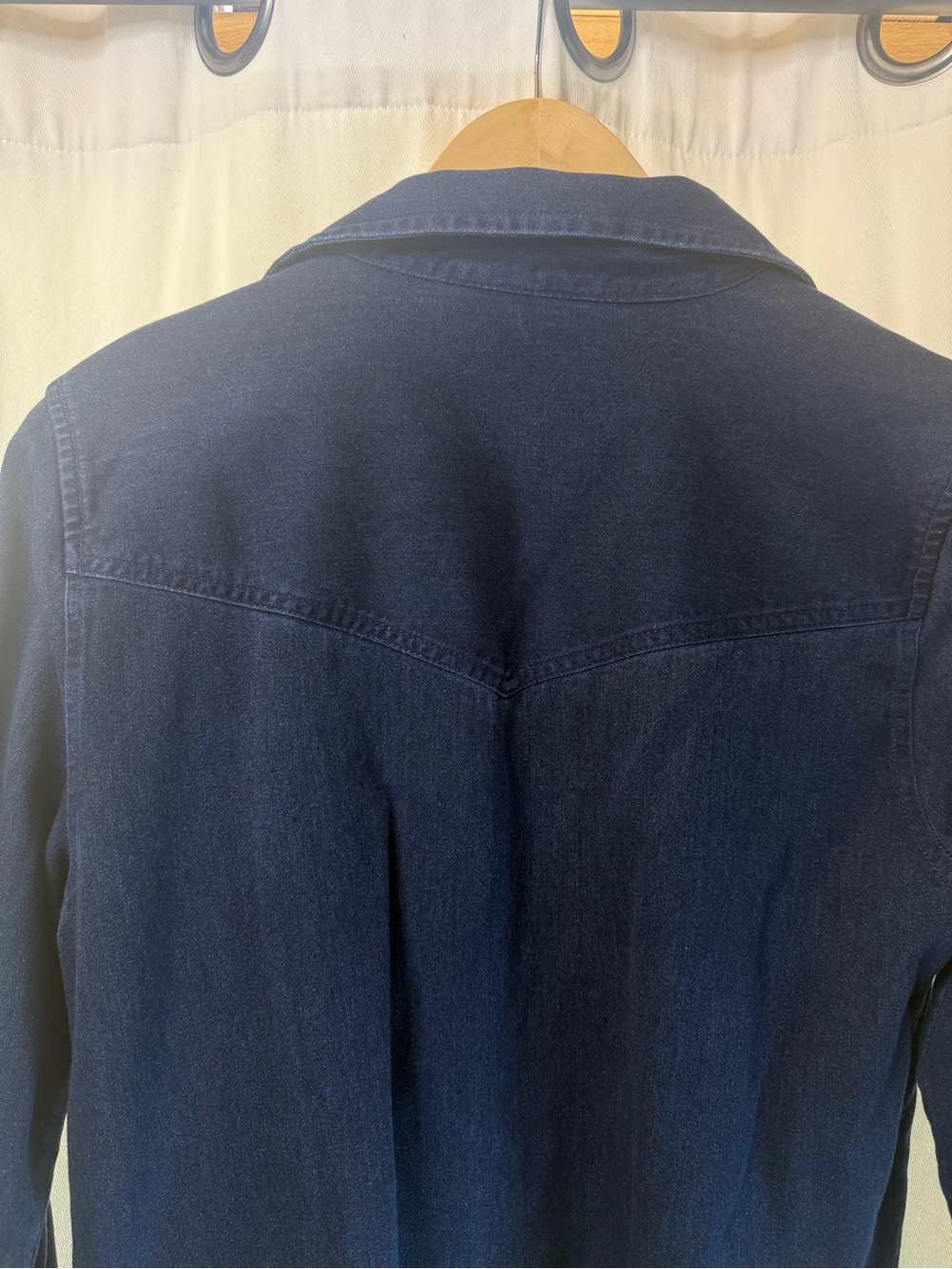 Classic Women's Dark Blue Denim Jacket - Unbranded - Picture 8 of 8